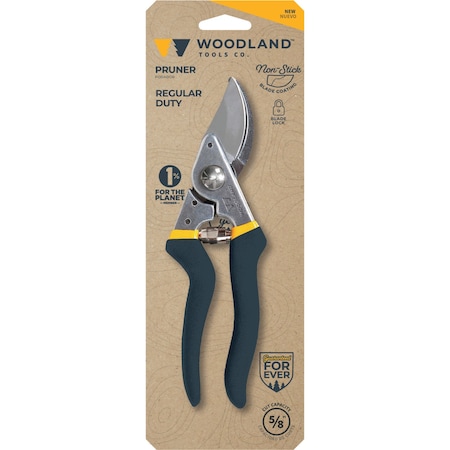 Woodland Tools Woodland Tools Carbon Steel Bypass Bypass Pruner 05-2006-100